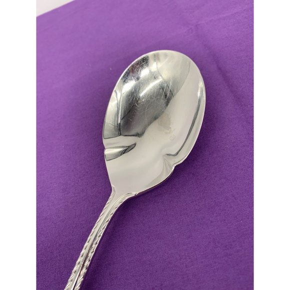 Oneida Belmont Lion Casserole Spoon China Flatware - Picture 3 of 8